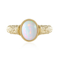 Anello in argento con Opale di Welo