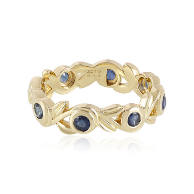 Anello in oro con Zaffiro Blu (de Melo)