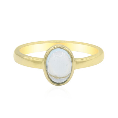 Anello in argento con Topazio Blu Cielo