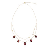 Collana in oro con Tormalina Neon del Congo (CIRARI)