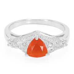 Anello in argento con Corniola