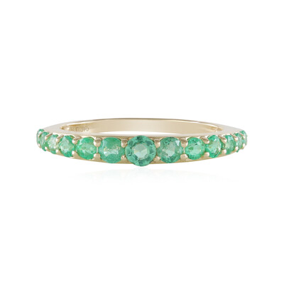 Anello in oro con Smeraldo Russo
