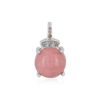 Ciondolo in argento con Opale Rosa