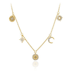 Collana in argento con Zircone