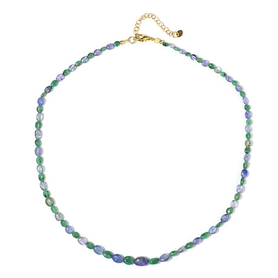 Collana in argento con Tanzanite (non riscaldata)