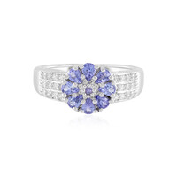 Anello in argento con Tanzanite