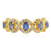 Anello in argento con Cianite