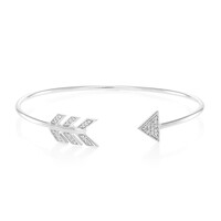 Bracciale in argento con Zaffiro Bianco