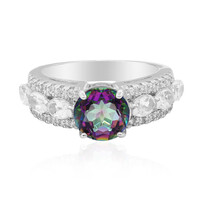 Anello in argento con Quarzo Mistico