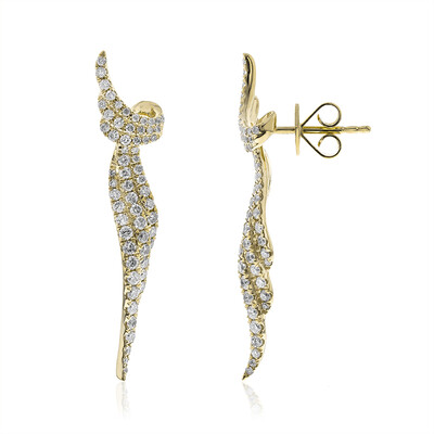 Orecchini in oro con Diamante SI2 (H) (CIRARI)