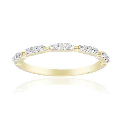 Anello in oro con Diamante SI1 (G) (Annette)