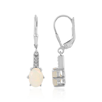 Orecchini in argento con Opale di Welo