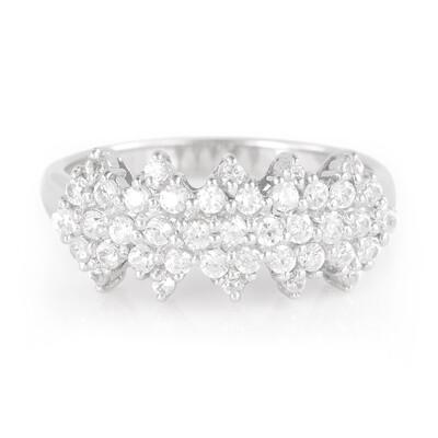 Anello in argento con Zircone
