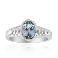 Anello in argento con Tanzanite (non riscaldata) (Pallanova)
