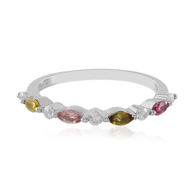 Anello in argento con Tormalina