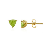 Orecchini in argento con Peridoto