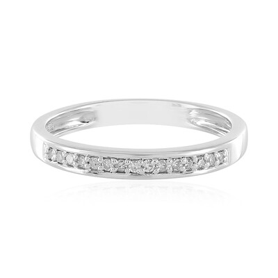 Anello in argento con Diamante I2 (I)