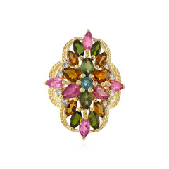 Anello in argento con Tormalina
