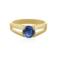 Anello da uomo in argento con Cianite