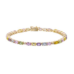 Bracciale in oro con Zaffiro Fancy (CIRARI)