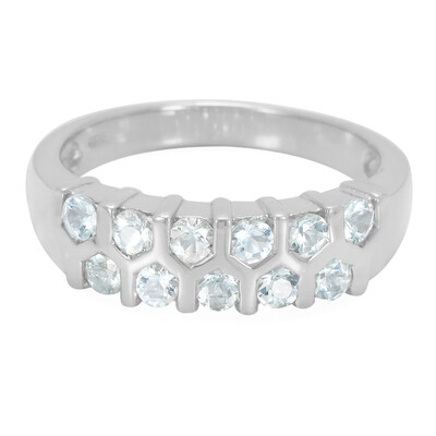 Anello in argento con Acquamarina Boca Rica