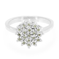Anello in argento con Peridoto