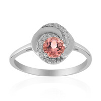 Anello in argento con Tormalina Rosa Nigeriana