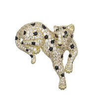 Spilla in argento con Peridoto (Adela Silber)