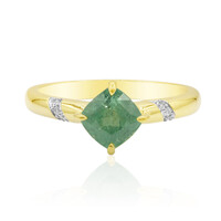 Anello in oro con Demantoide del Madagascar (John Ferry)