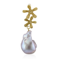 Ciondolo in argento con Perla di Acqua Dolce (TPC)