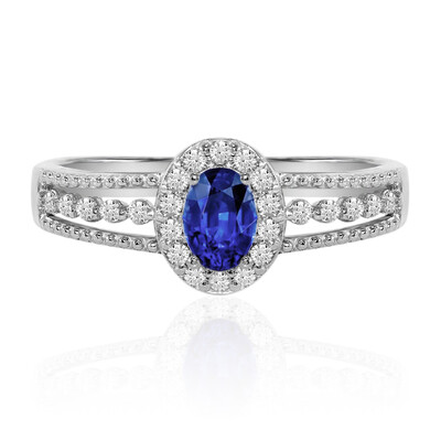 Anello in argento con Tanzanite