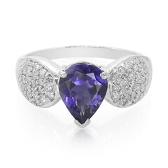 Anello in argento con Iolite Ceylon