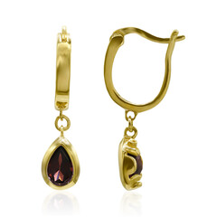 Orecchini in argento con Granato