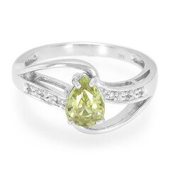 Anello in argento con Crisoberillo