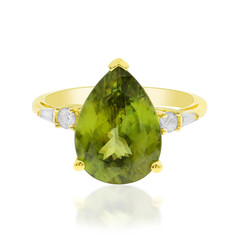 Anello in oro con Sfene (CIRARI)