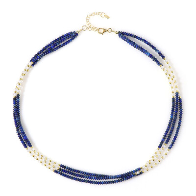 Collana in argento con Lapislazzuli (Riya)