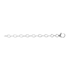 Catena di estensione in argento 925 - 6,7 cm - 0,85 g