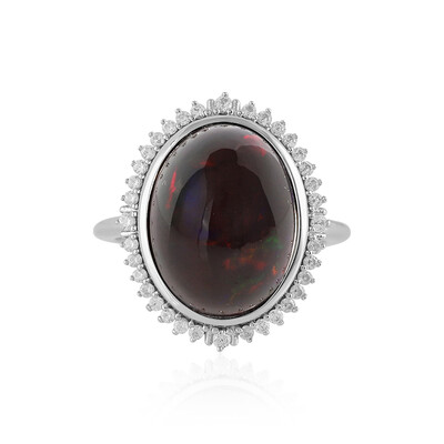Anello in argento con Opale Mezezo