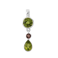 Ciondolo in argento con Peridoto