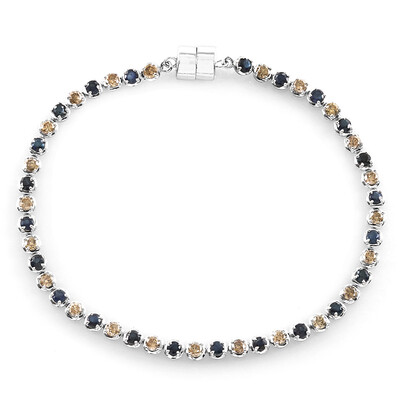 Bracciale in oro con Zaffiro Kanchanaburi (SUHANA)