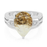 Anello in argento con Magnesite