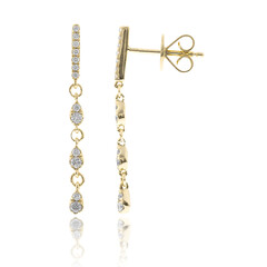 Orecchini in oro con Diamante I1 (H) (CIRARI)