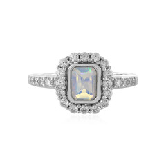 Anello in argento con Opale di Welo