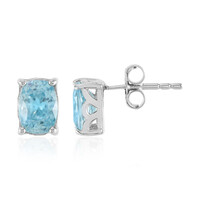 Orecchini in argento con Zircone Ratanakiri