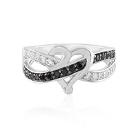 Anello in argento con Spinello Nero