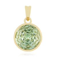 Ciondolo in oro con Ametista Verde (PHANTASIA)
