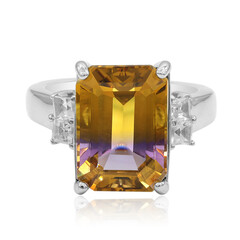 Anello in argento con Ametrina