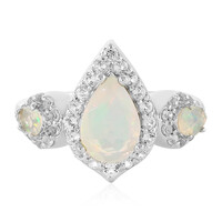 Anello in argento con Opale di Welo