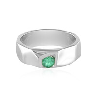 Anello in argento con Smeraldo Russo (de Melo)