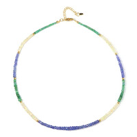 Collana in argento con Tanzanite
